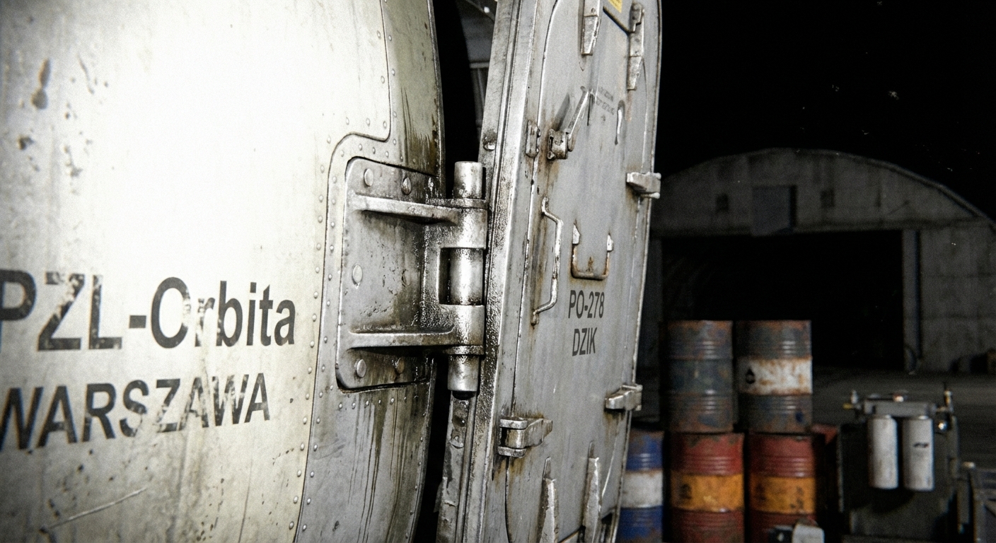 PZL-Orbita Dzik (PO-278) - Budatín, éjszakai műszak