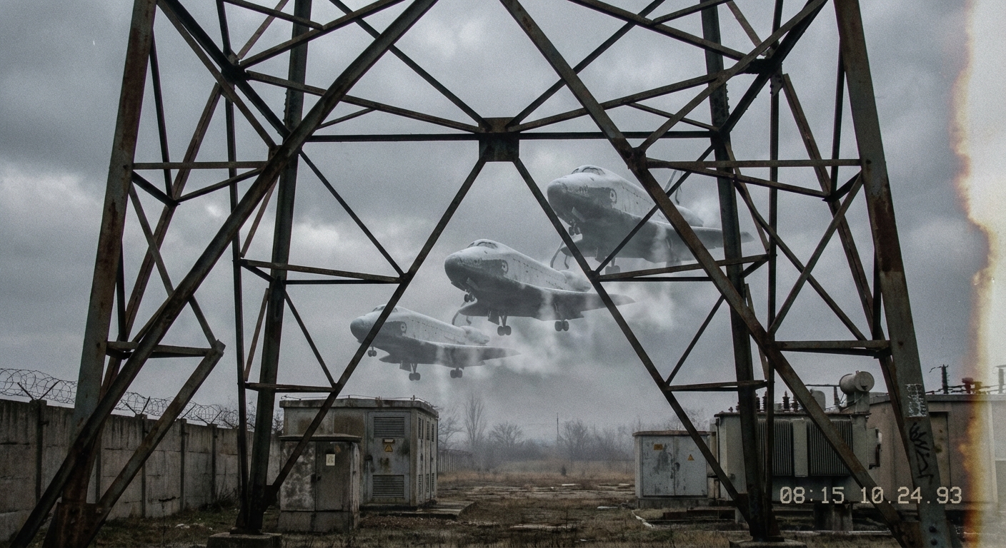 Három OKB Volga a Vértesi folyosó felett