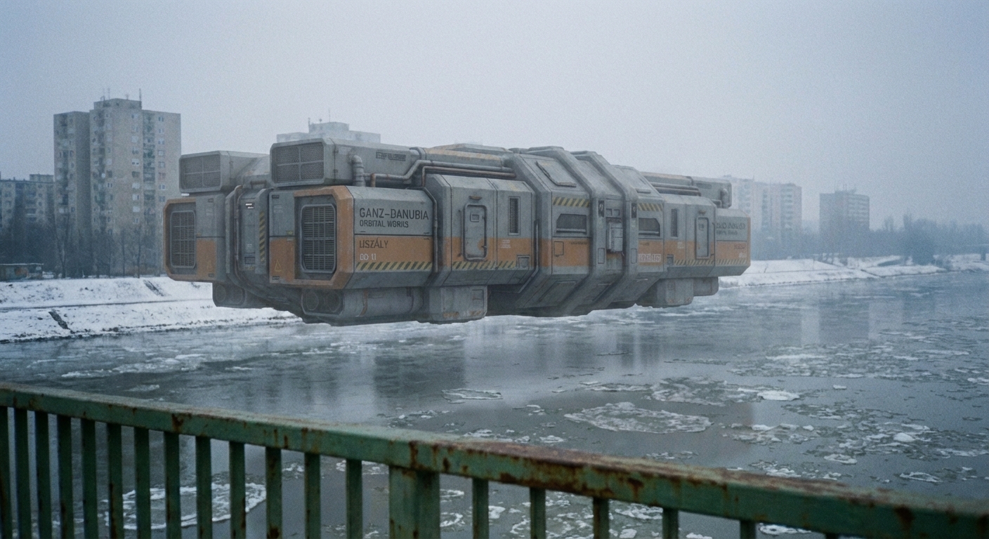 Ganz-Danubia GD-11 "Uszály" a Tisza felett (Szolnok)