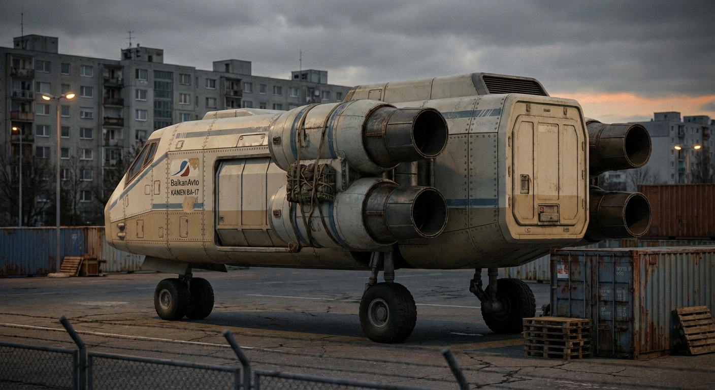 BalkanAvto BA-17 - Pozsony, Prístavný híd