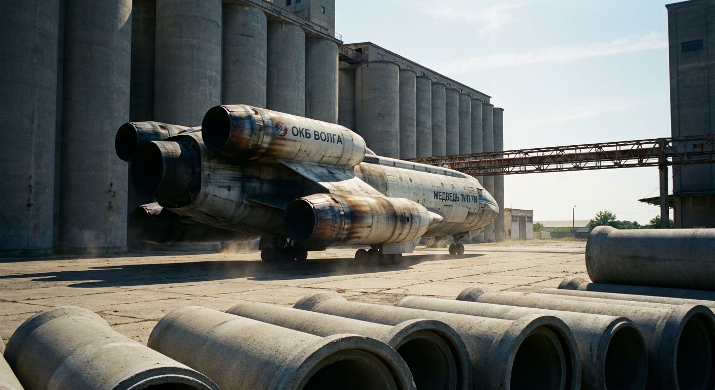 Arad-Dél, gabonaterminál – OKB Volga Medved Type 7M