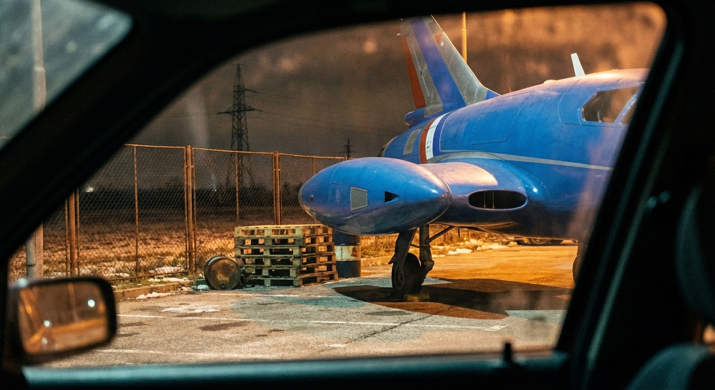 DA-240 az éjszakában (Jarovce)