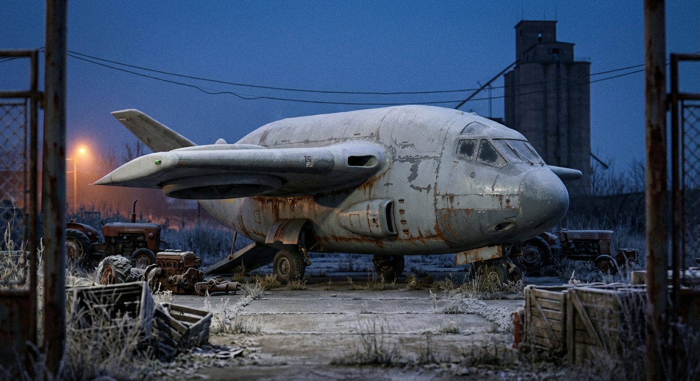 AKO-067 Rampa - Szentendre, elhagyatott TSZ udvar