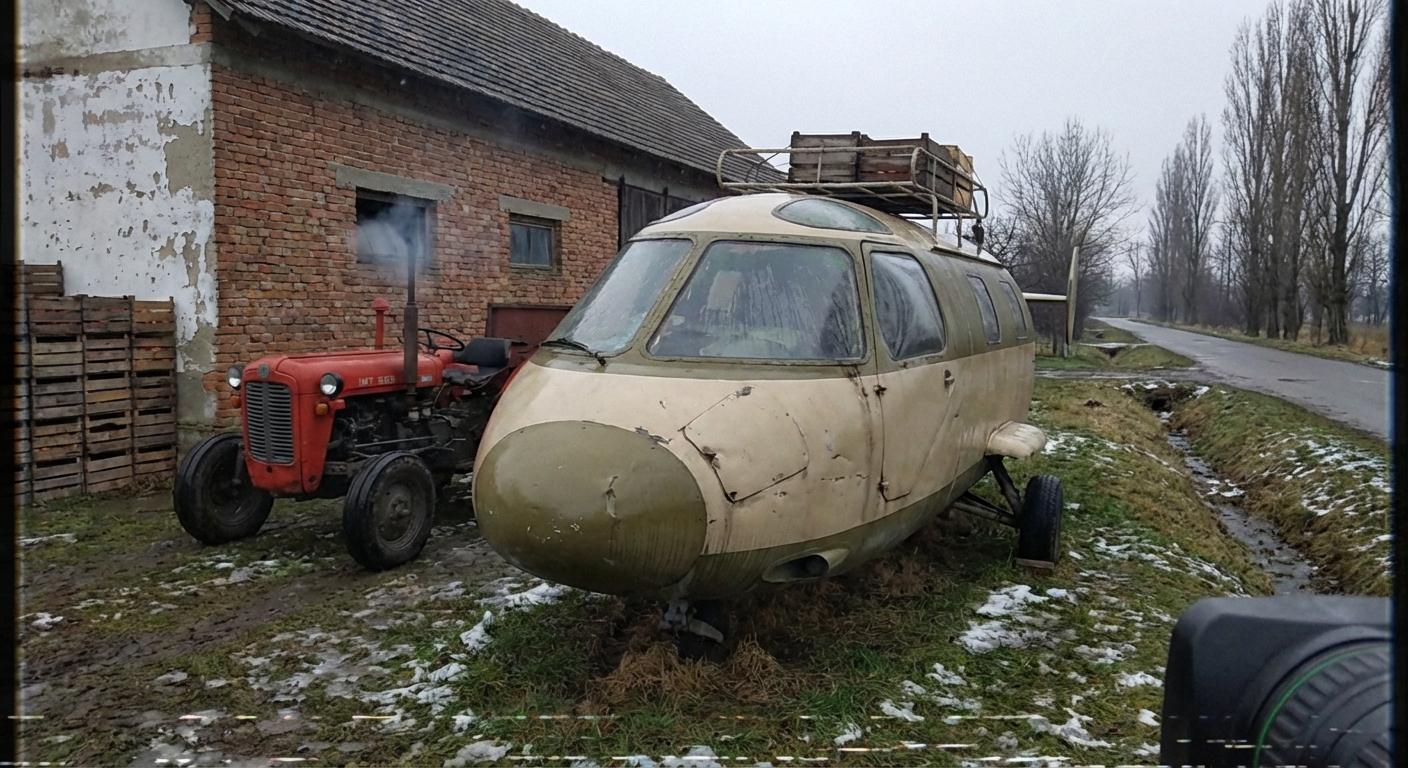 Jeleň a szövetkezetnél (Hajdújárás)