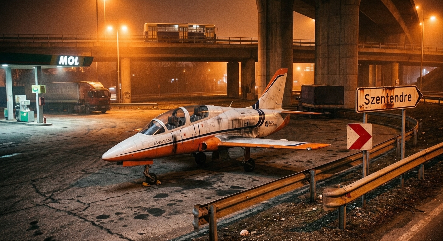 Aero Tesák AŠ-052 a 11-es út mellett (Szentendre)