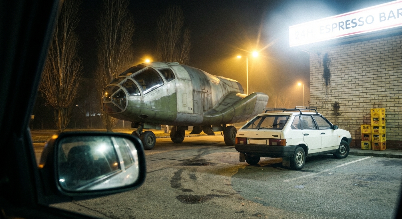 Reggeli 'vibe' a Budaörsi pihenőnél