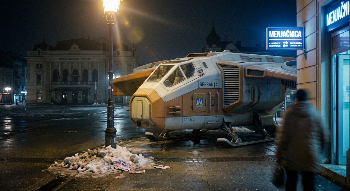 Éjszakai parkolás a Színháznál