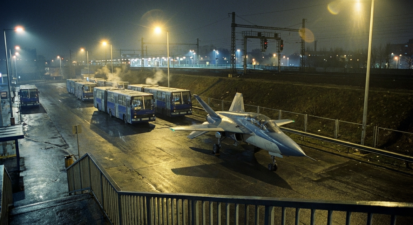 SK-118 Fecske az Etele téren - 1996.03.01.