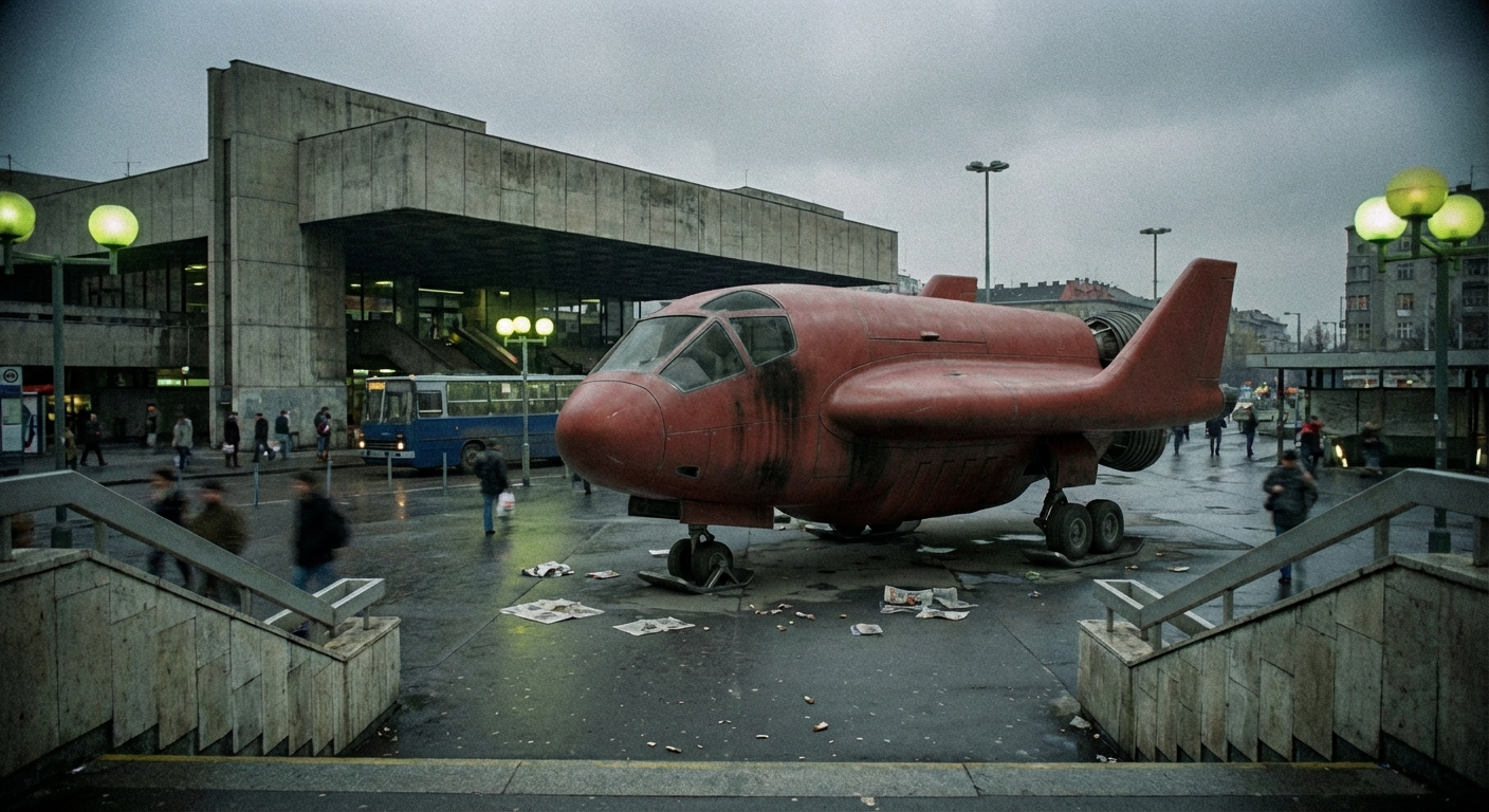 ZM-223 a Moszkva téri kijáratnál - 1996.03.01.