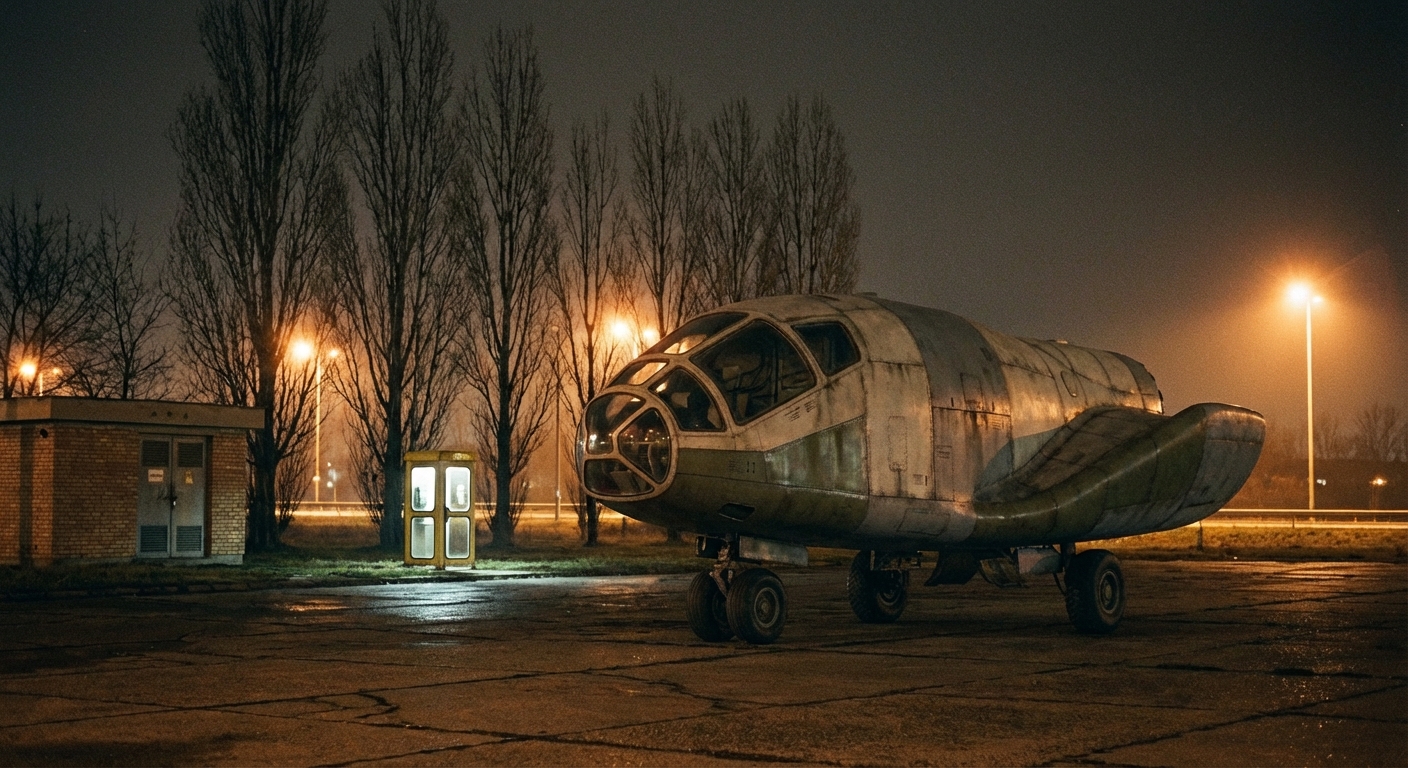 PZL Bocian PO-115 - M3 autópálya pihenő, Gödöllő