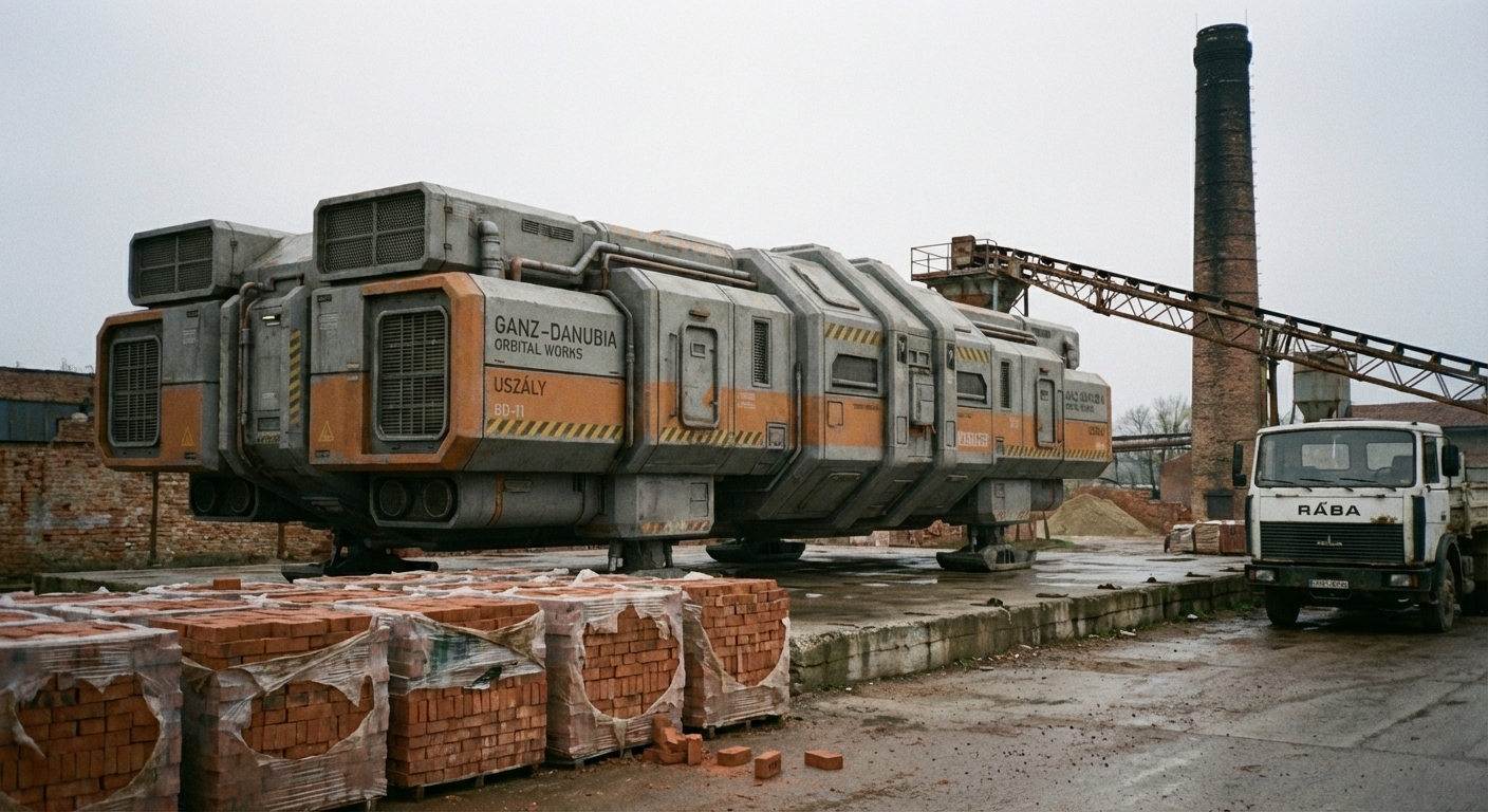 Ganz-Danubia GD-11 a békéscsabai téglagyárnál