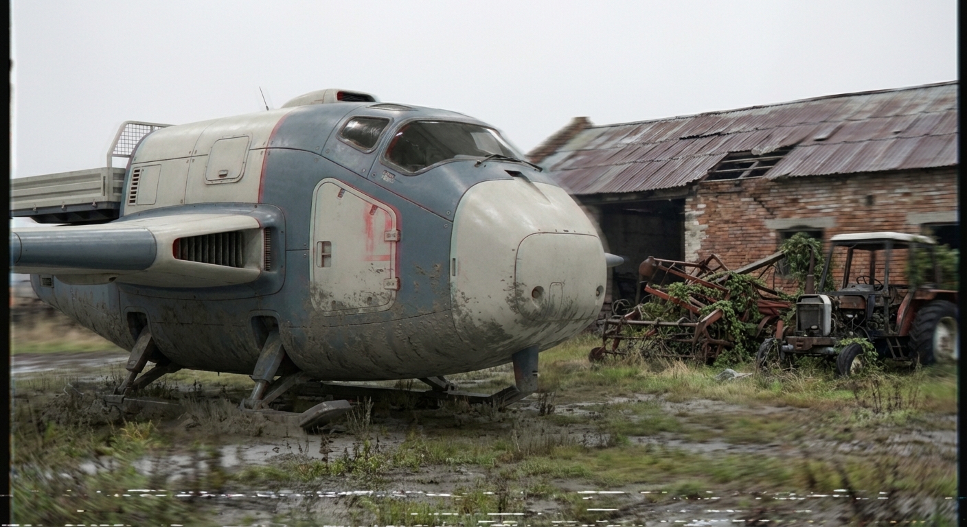 IK-332 Varjú a dunaújvárosi határban