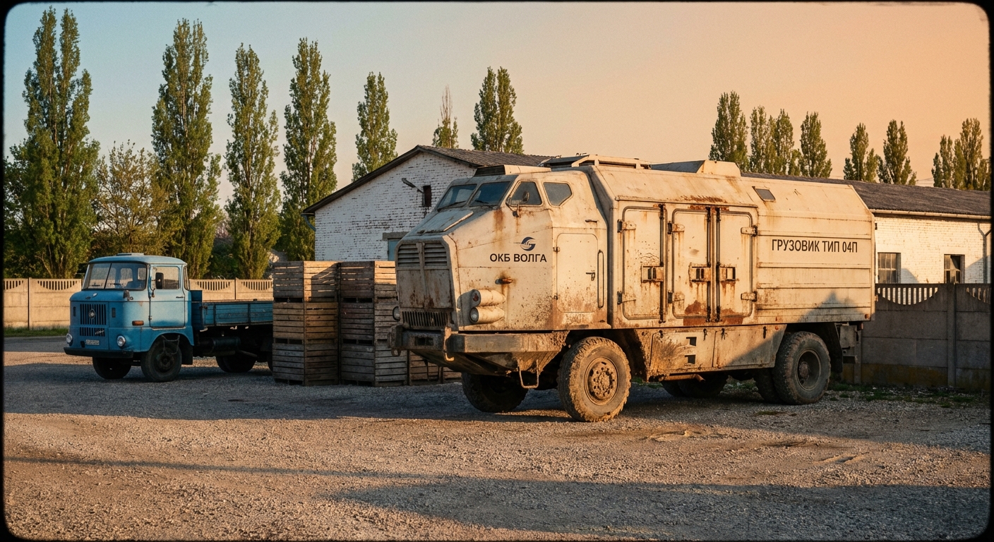 OKB Volga Type 04P - Győr, TSZ-raktár