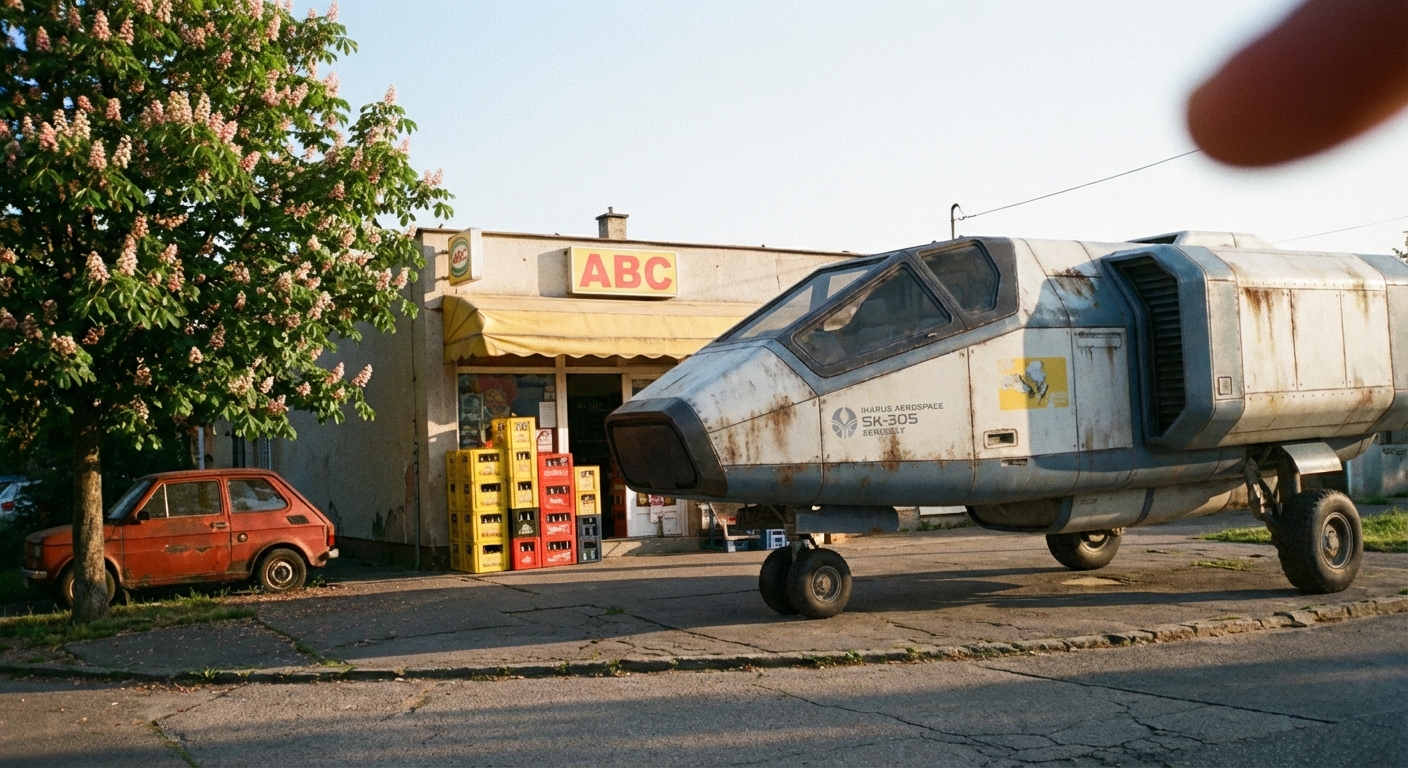SK-305 a boltnál