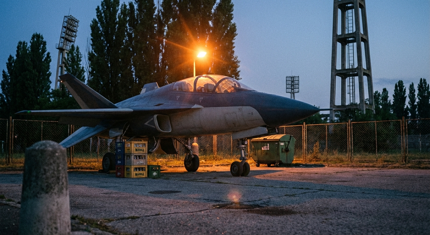 [Tatabánya] SK-118 a stadionnál
