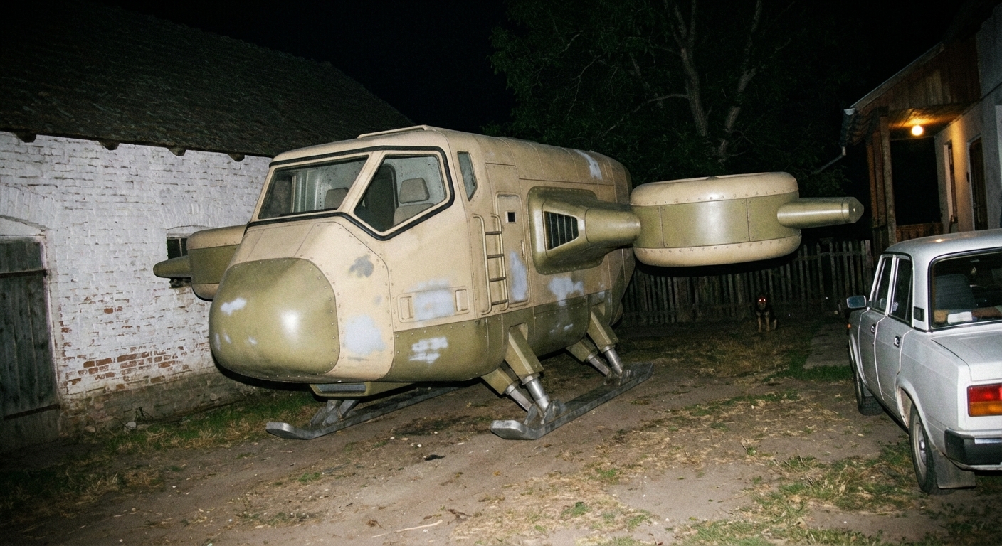Ikarus az udvarban tegnap este